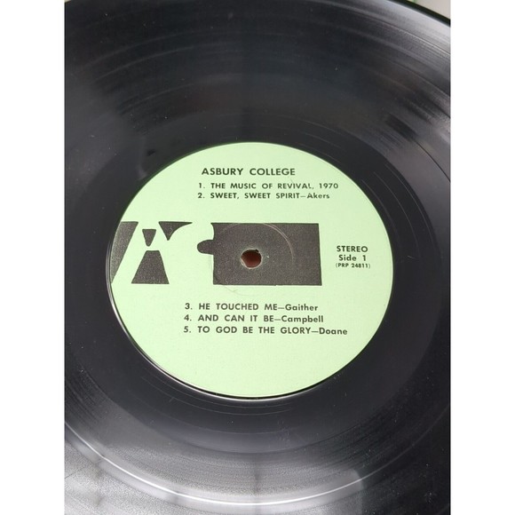 VIntage Asbury College Wilmore Kentucky Revival‎ 1970 LP Vinyl Record Christian - Picture 12 of 16